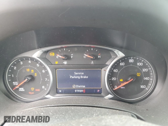 2020 GMC Terrain SLT with VIN 3GKALPEV0LL142076, listed as a Copart auction lot 56719385 with 97,939 mi miles and Salvage title. Bid and sale history available at DreamBid. Image 9.