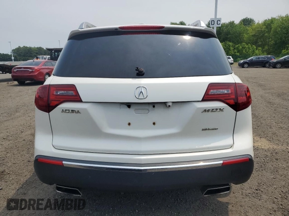 2011 Acura MDX with VIN 2HNYD2H28BH500165, listed as a Copart auction lot 59914505 with 210,882 mi miles and Clean title. Bid and sale history available at DreamBid. Image 6.
