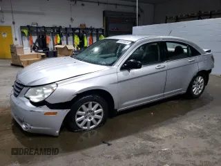 2008 Chrysler Sebring LX with VIN 1C3LC46K38N181165, listed as a Copart auction lot 56936024 with 0 mi miles and Salvage Title. Bid and sale history available at carsss.com. Image 1.