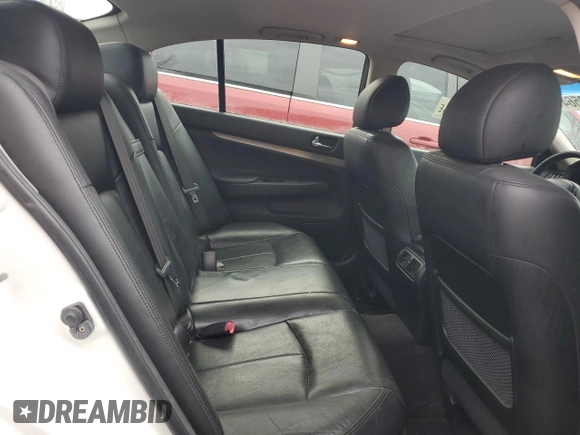 2011 Infiniti G25 x with VIN JN1DV6ARXBM451521, listed as a Copart auction lot 83102564 with 221,298 mi miles and Salvage Title. Bid and sale history available at DreamBid. Image 10.