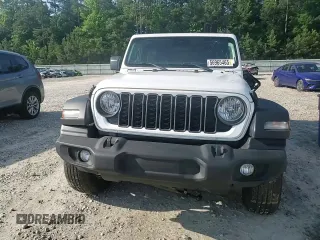 2024 Jeep Wrangler Sport S with VIN 1C4PJXDN6RW297070, listed as a Copart auction lot 56965465 with 21,872 mi miles and Salvage title. Bid and sale history available at DreamBid. Image 14.