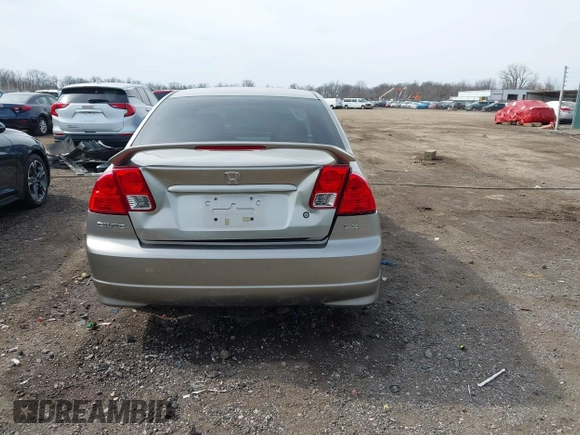2004 Honda Civic LX with VIN 1HGES16564L001099, listed as a IAAI auction lot 41830582 with 157,151 mi miles. Bid and sale history available at carsss.com. Image 16.