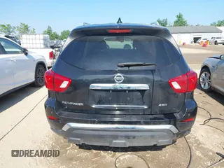 2019 Nissan Pathfinder S with VIN 5N1DR2MM1KC641946, listed as a IAAI auction lot 42591605 with 86,654 mi miles and . Bid and sale history available at DreamBid. Image 16.