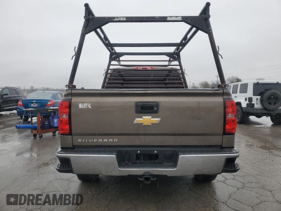 2014 Chevrolet Silverado 1500 Work Truck with VIN 1GCVKPEC0EZ376146, listed as a Copart auction lot 44839705 with Not Provided miles and Clean Title. Bid and sale history available at DreamBid. Image 6.
