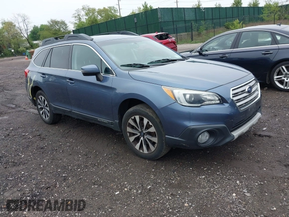 2015 Subaru Outback Limited with VIN 4S4BSEJC8F3292282, listed as a IAAI auction lot 42169514 with 110,895 mi miles and . Bid and sale history available at DreamBid. Image 1.