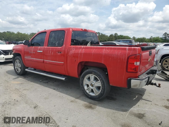 2013 Chevrolet Silverado 1500 LT with VIN 3GCPCSE05DG139679, listed as a Copart auction lot 54128255 with 108,186 mi miles and Salvage Title. Bid and sale history available at DreamBid. Image 2.