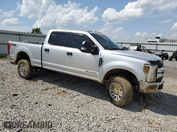 2019 Ford F-350 XL with VIN 1FT8W3BT3KEE03423, listed as a Copart auction lot 55138845 with Not provided miles and Salvage title. Bid and sale history available at DreamBid. Image 4.