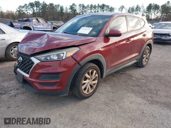2019 Hyundai Tucson SE with VIN KM8J2CA49KU881841, listed as a IAAI auction lot 41099575 with 129,153 mi miles. Bid and sale history available at carsss.com. Image 17.