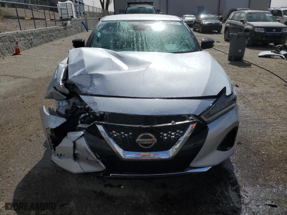 2022 Nissan Maxima SV with VIN 1N4AA6CV4NC505837, listed as a Copart auction lot 48062525 with 39,616 mi miles and Salvage Title. Bid and sale history available at carsss.com. Image 5.