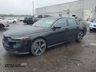 2024 Honda Accord Sport с VIN 1HGCY2F59RA053566, выставлен на аукционе Copart как лот 57632685 с пробегом 4 169 миль миль и Списание • Salvage title. История ставок и продаж доступна на DreamBid. Изображение 1.