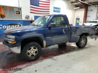 2002 Chevrolet Silverado 1500 LS with VIN 1GCEK14V82Z300220, listed as a Copart auction lot 87164594 with 115,109 mi miles and Clean Title. Bid and sale history available at carsss.com. Image 1.
