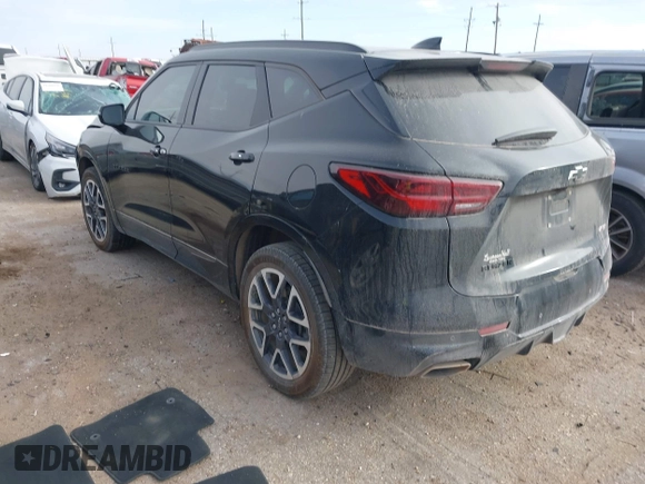 2023 Chevrolet Blazer RS с VIN 3GNKBERSXPS103344, выставлен на аукционе IAAI как лот 41612092 с пробегом 58 925 миль миль и . История ставок и продаж доступна на DreamBid. Изображение 3.