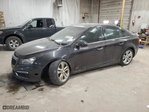 2016 Chevrolet Cruze Limited LTZ with VIN 1G1PG5SB8G7176312, listed as a Copart auction lot 46341015 with 135,093 mi miles and Salvage Title. Bid and sale history available at carsss.com. Image 1.