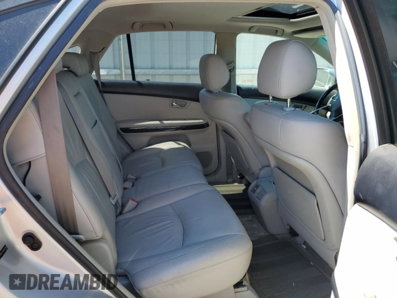 2008 Lexus RX 400h with VIN JTJGW31U482005960, listed as a Copart auction lot 61951524 with Not Provided miles and Salvage Title. Bid and sale history available at DreamBid. Image 10.