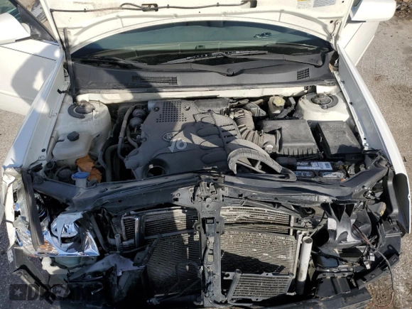 2007 Kia Optima EX with VIN KNAGE124475134560, listed as a Copart auction lot 85564384 with 106,233 mi miles and Salvage Title. Bid and sale history available at carsss.com. Image 12.
