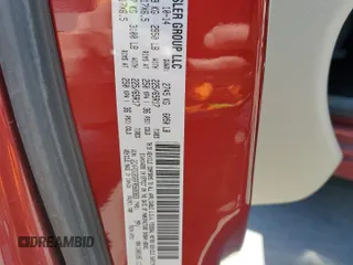 2015 Dodge Grand Caravan SE with VIN 2C4RDGBG6FR569383, listed as a Copart auction lot 55075745 with 45,474 mi miles and Salvage Title. Bid and sale history available at DreamBid. Image 13.