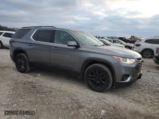 2019 Chevrolet Traverse LT Leather with VIN 1GNERHKW3KJ262580, listed as a Copart auction lot 86492364 with 142,548 mi miles and Salvage Title. Bid and sale history available at carsss.com. Image 4.