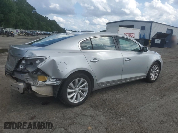 2016 Buick LaCrosse Leather with VIN 1G4GB5G31GF127395, listed as a Copart auction lot 60417175 with 87,506 mi miles and Salvage title. Bid and sale history available at DreamBid. Image 3.
