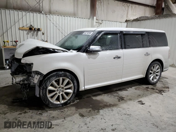2011 Ford Flex Limited w/Ecoboost with VIN 2FMHK6DT9BBD10861, listed as a Copart auction lot 46278295 with 277,170 mi miles and Salvage Title. Bid and sale history available at carsss.com. Image 1.