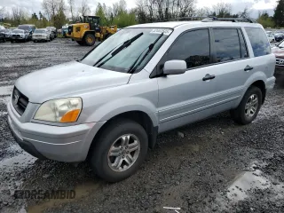 2003 Honda Pilot EX with VIN 2HKYF18453H549666, listed as a Copart auction lot 52463545 with 189,930 mi miles and Clean Title. Bid and sale history available at carsss.com. Image 1.