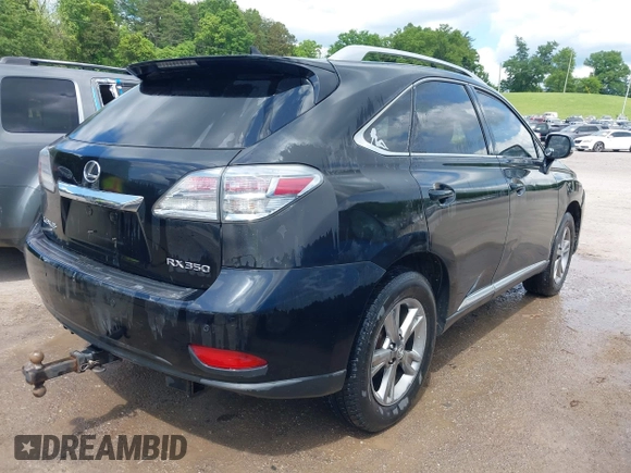 2010 Lexus RX 350 with VIN 2T2BK1BA3AC059772, listed as a IAAI auction lot 42240416 with 201,108 mi miles and . Bid and sale history available at DreamBid. Image 4.