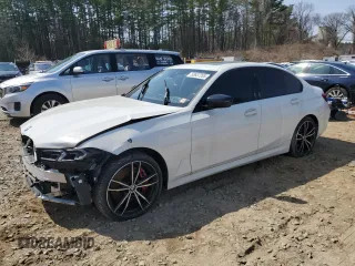 2023 BMW 3 Series 330i xDrive with VIN 3MW89FF06P8D74516, listed as a Copart auction lot 53637205 with 0 mi miles and Clean Title. Bid and sale history available at carsss.com. Image 1.