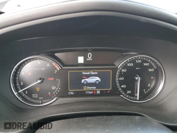 2023 Cadillac XT4 AWD Luxury with VIN 1GYFZBR41PF151691, listed as a Copart auction lot 66423224 with 17,360 mi miles and Clean Title. Bid and sale history available at carsss.com. Image 9.