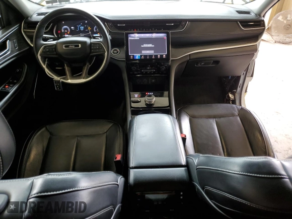 2021 Jeep Grand Cherokee Limited with VIN 1C4RJKBG5M8124315, listed as a Copart auction lot 60843065 with 52,204 mi miles and Salvage title. Bid and sale history available at DreamBid. Image 8.