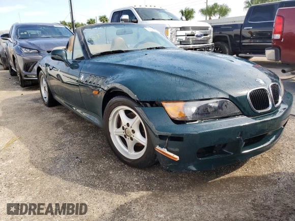 1997 BMW 3 Series 1.9L with VIN 4USCH7321VLB83942, listed as a Copart auction lot 74949524 with 0 mi miles and Non Repairable. Bid and sale history available at carsss.com. Image 4.