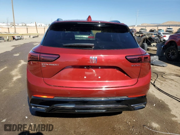 2024 Buick Envision Sport Touring with VIN LRBFZPE42RD012949, listed as a Copart auction lot 44205665 with 3,856 mi miles and Salvage Title. Bid and sale history available at carsss.com. Image 6.