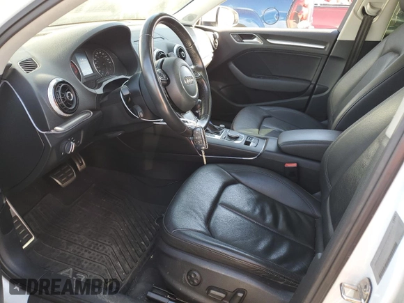 2015 Audi S3 2.0T Premium Plus with VIN WAUBFGFF5F1001124, listed as a Copart auction lot 68144183 with 104,906 mi miles. Bid and sale history available at carsss.com. Image 7.