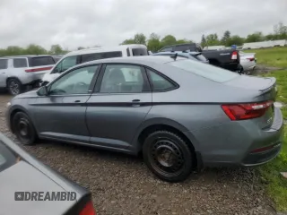 2023 Volkswagen Jetta Sport with VIN 3VWBM7BU8PM047576, listed as a Copart auction lot 57464945 with 38,214 mi miles and Salvage title. Bid and sale history available at DreamBid. Image 2.