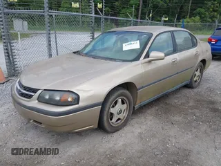 2004 Chevrolet Impala with VIN 2G1WF52E649177459, listed as a IAAI auction lot 42088452 with 197,529 mi miles. Bid and sale history available at carsss.com. Image 2.