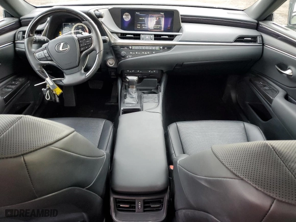2019 Lexus ES with VIN 58ABZ1B13KU021015, listed as a Copart auction lot 49738615 with 25,636 mi miles and Salvage Title. Bid and sale history available at carsss.com. Image 8.