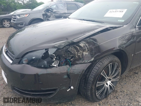 2008 Chevrolet Impala LT with VIN 2G1WT58K889193884, listed as a IAAI auction lot 42145788 with 155,300 mi miles and . Bid and sale history available at DreamBid. Image 18.
