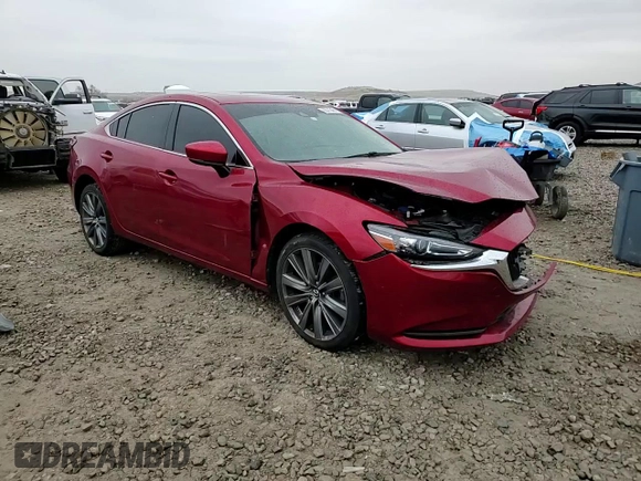 2019 Mazda 6 Grand Touring with VIN JM1GL1TYXK1502217, listed as a Copart auction lot 85210494 with 69,583 mi miles and Salvage Title. Bid and sale history available at carsss.com. Image 14.