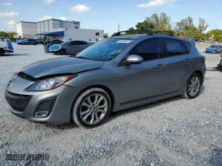2010 Mazda Mazda3 s Sport with VIN JM1BL1H52A1333673, listed as a Copart auction lot 49283535 with 125,297 mi miles and Salvage Title. Bid and sale history available at carsss.com. Image 1.