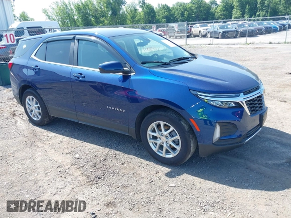 2023 Chevrolet Equinox LT with VIN 3GNAXKEG5PS148513, listed as a IAAI auction lot 42556917 with 17,732 mi miles and . Bid and sale history available at DreamBid. Image 1.