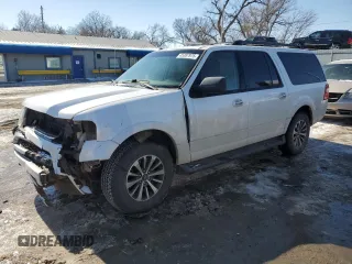 2015 Ford Expedition EL XLT with VIN 1FMJK1JT2FEF19362, listed as a Copart auction lot 45387975 with 152,382 mi miles and Salvage Title. Bid and sale history available at carsss.com. Image 1.