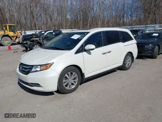 2016 Honda Odyssey EX-L with VIN 5FNRL5H69GB088577, listed as a IAAI auction lot 41768752 with 157,058 mi miles. Bid and sale history available at carsss.com. Image 18.