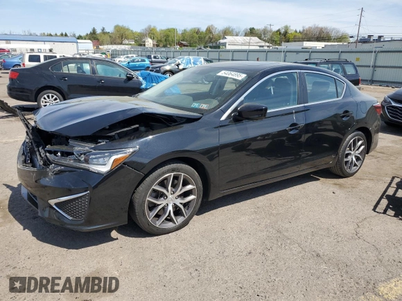 2019 Acura ILX Premium with VIN 19UDE2F71KA009226, listed as a Copart auction lot 54064895 with 77,540 mi miles and Salvage title. Bid and sale history available at DreamBid. Image 1.