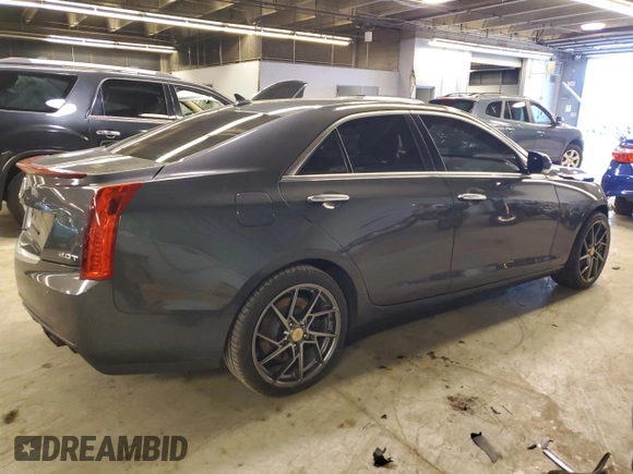 2013 Cadillac ATS Luxury with VIN 1G6AH5RX9D0147159, listed as a Copart auction lot 87047914 with 146,650 mi miles and Salvage Title. Bid and sale history available at DreamBid. Image 3.