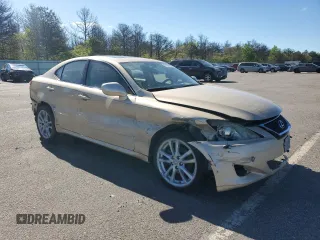 2007 Lexus IS 250 z VIN JTHBK262272043761, wystawiony jako Copart lot #57320445 z przebiegiem 97 332 mil mil oraz Szkoda całkowita • Salvage title. Historia ofert i sprzedaży dostępna na DreamBid. Obrazek 4.