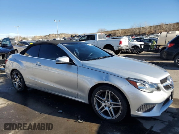 2015 Mercedes-Benz E 400 with VIN WDDKK6FF7FF300518, listed as a Copart auction lot 85859404 with 50,010 mi miles and Salvage title. Bid and sale history available at DreamBid. Image 4.
