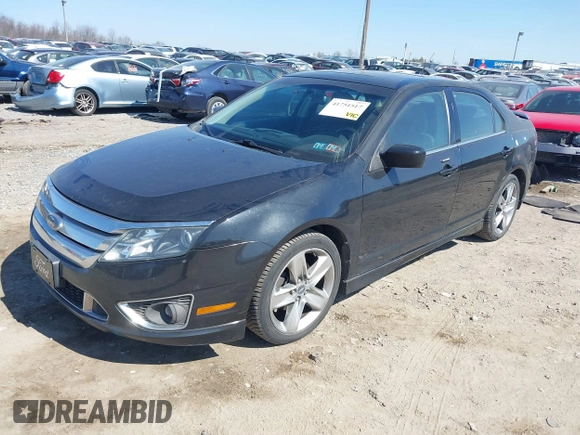 2010 Ford Fusion SPORT with VIN 3FAHP0DC4AR261402, listed as a IAAI auction lot 41751517 with 216,670 mi miles. Bid and sale history available at carsss.com. Image 18.