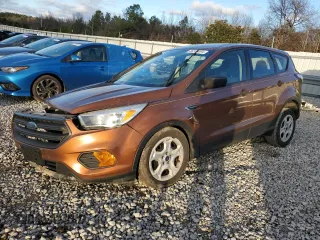2017 Ford Escape S with VIN 1FMCU0F79HUE12519, listed as a Copart auction lot 86373094 with 144,446 mi miles and Salvage title. Bid and sale history available at DreamBid. Image 1.