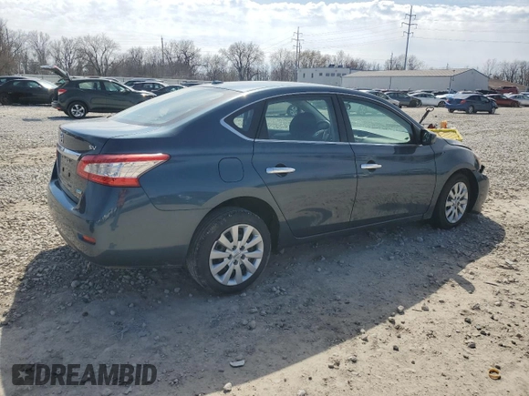 2014 Nissan Sentra SV with VIN 3N1AB7AP7EY220027, listed as a Copart auction lot 50780745 with 67,358 mi miles and Salvage title. Bid and sale history available at DreamBid. Image 3.