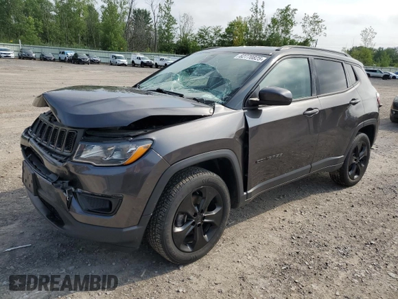 2020 Jeep Compass Latitude с VIN 3C4NJDBBXLT112417, выставлен на аукционе Copart как лот 62770825 с пробегом 56 470 миль миль и Списание • Salvage title. История ставок и продаж доступна на DreamBid. Изображение 1.
