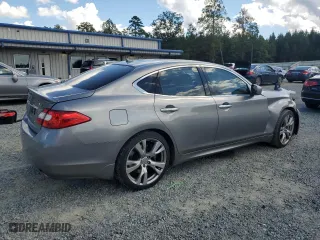 2011 Infiniti M37 with VIN JN1BY1AP9BM322203, listed as a Copart auction lot 73536594 with 253,376 mi miles and Salvage Title. Bid and sale history available at carsss.com. Image 3.