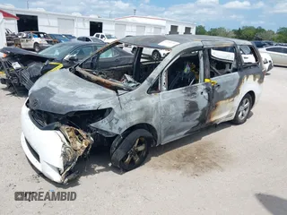 2015 Toyota Sienna L with VIN 5TDZK3DC2FS538700, listed as a IAAI auction lot 42180289 with Not provided miles and . Bid and sale history available at DreamBid. Image 2.